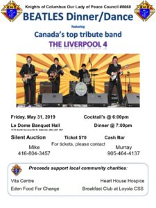 Knights of Columbus Oakville Dinner Dance